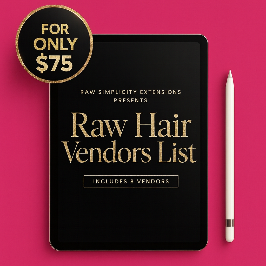 Raw hair vendor list