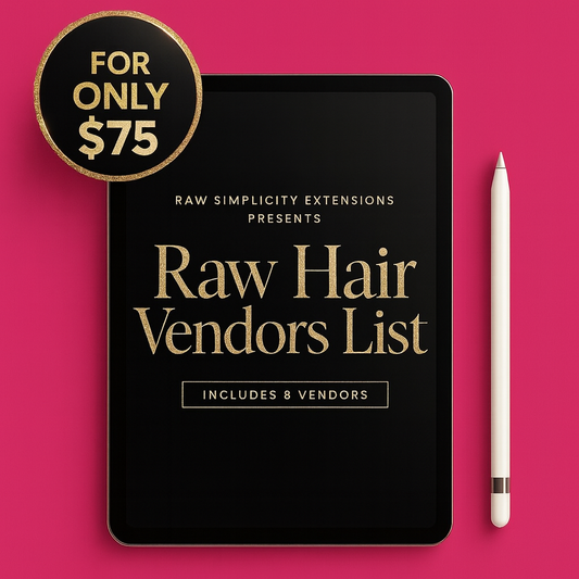 Raw hair vendor list